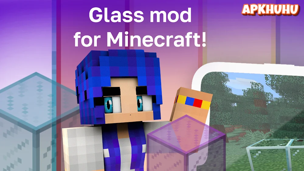 Connected Glass Minecraft Mod